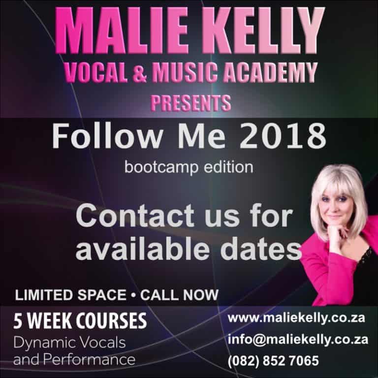 Malie Kelly presents Follow Me 2018